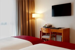Chambre exécutive | Literie de qualité, couette en duvet, lit avec matelas Select Comfort
