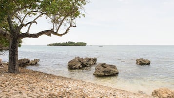 Vlak bij het strand, wit zand