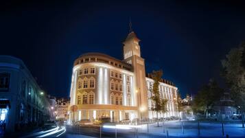 Front of property – evening/night