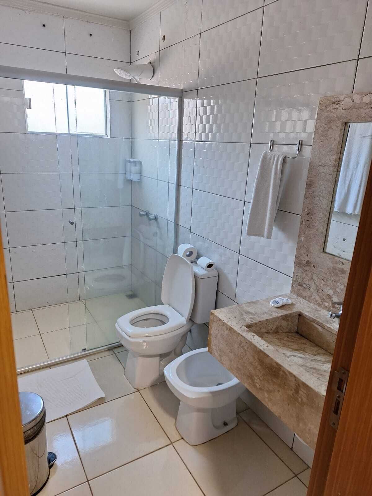 family room | bathroom | shower, free toiletries, hair dryer, bathrobes