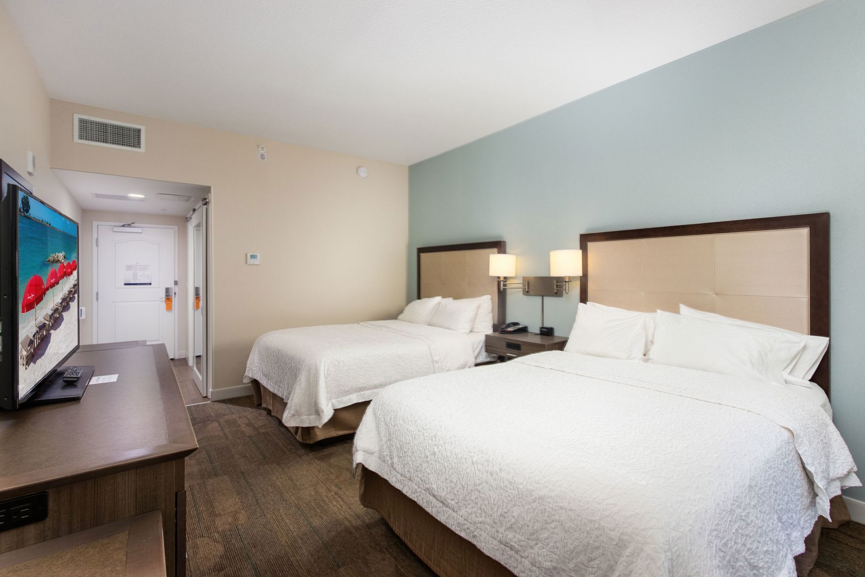 In-room safe, desk, laptop workspace, free cots/infant beds