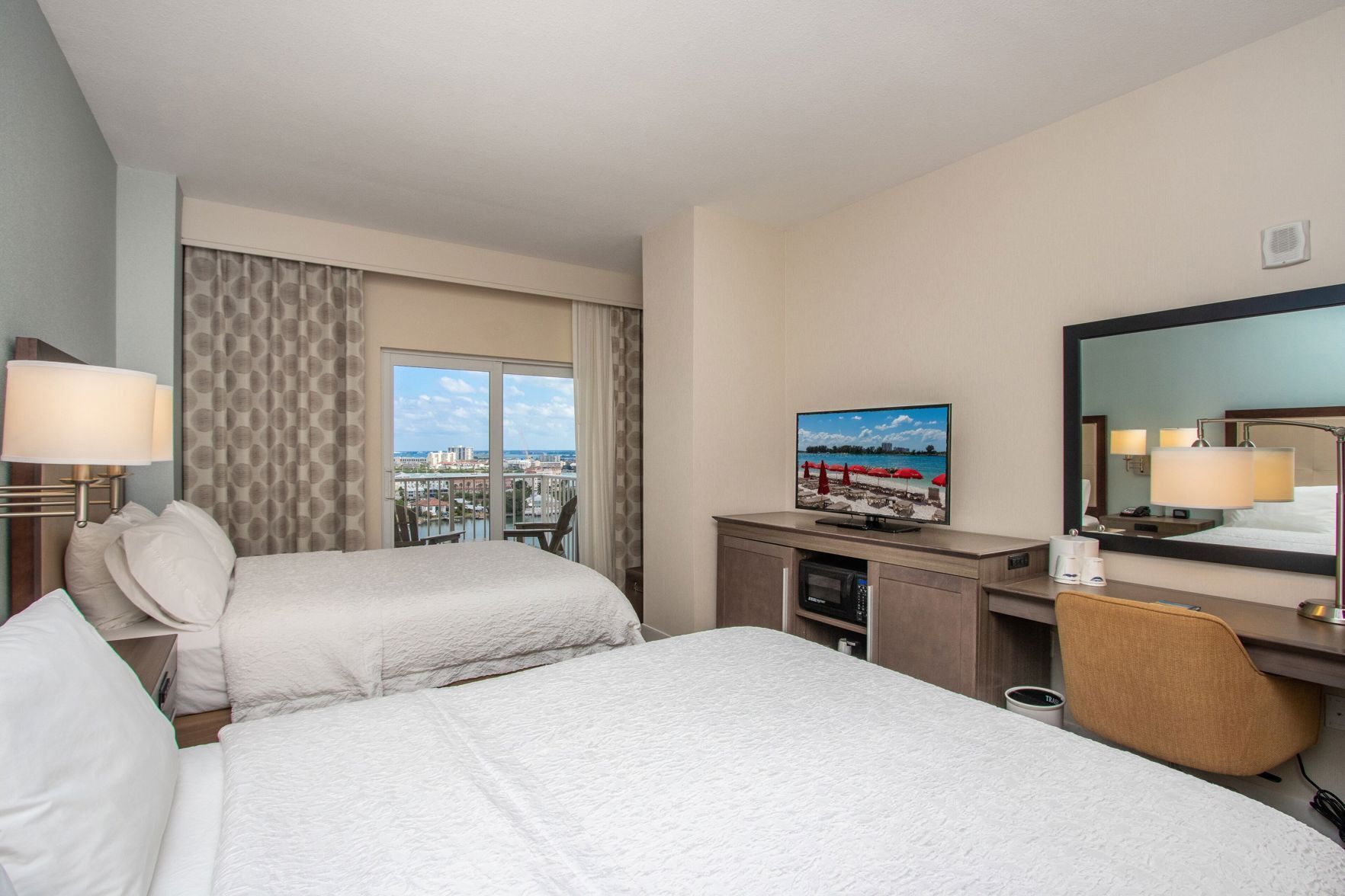 In-room safe, desk, laptop workspace, free cots/infant beds