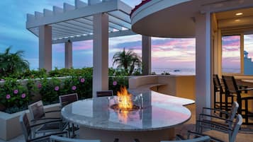 Ocean views, open daily