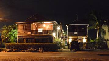 Front of property – evening/night