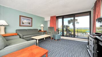 Appartement Standard, 2 chambres, vue océan | Salle de séjour