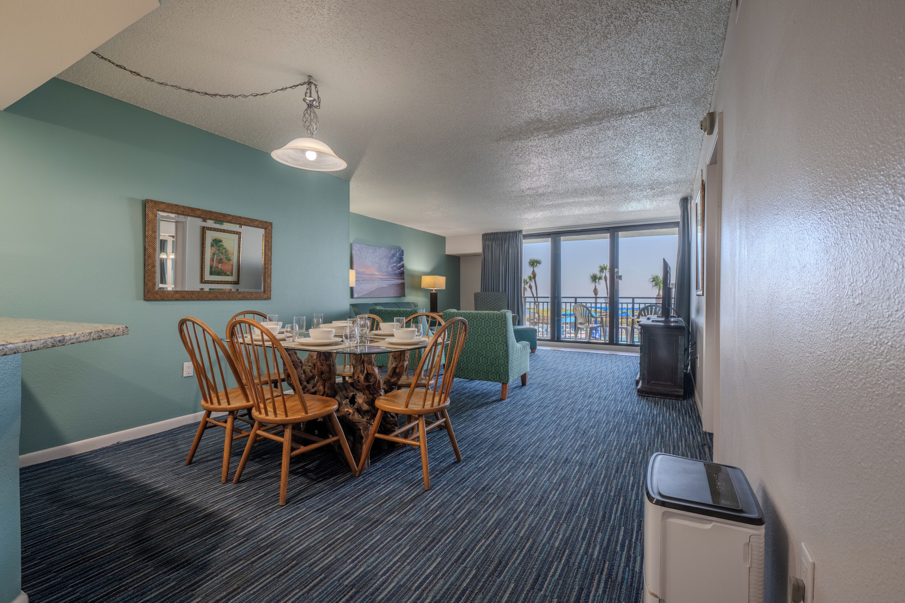 Appartement Standard, 2 chambres, vue sur l’océan | Repas dans la chambre