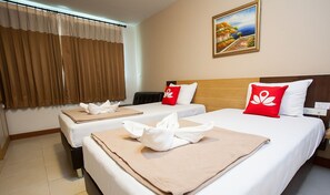 Rollaway beds, free WiFi, bed sheets - ZEN Rooms Vibhavadee-Rangsit (Bangkok)