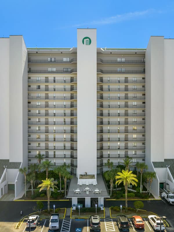 Façade de l’hébergement