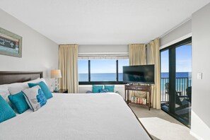 公寓客房, 2 間臥室, 海景 (904) | 獨特設計、獨特裝修、手提電腦工作空間、熨斗/熨衫板