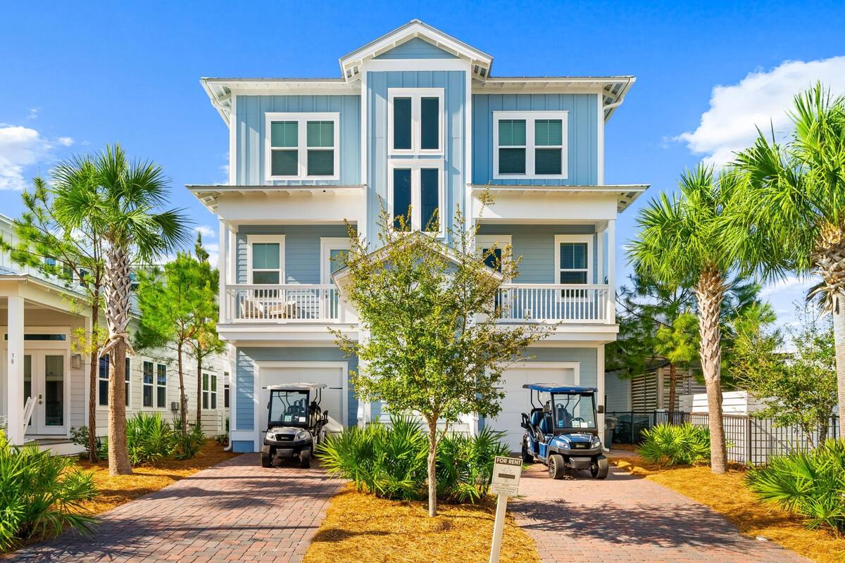 House, 6 Bedrooms (Sand Dollar Manor) | Terrasse/patio