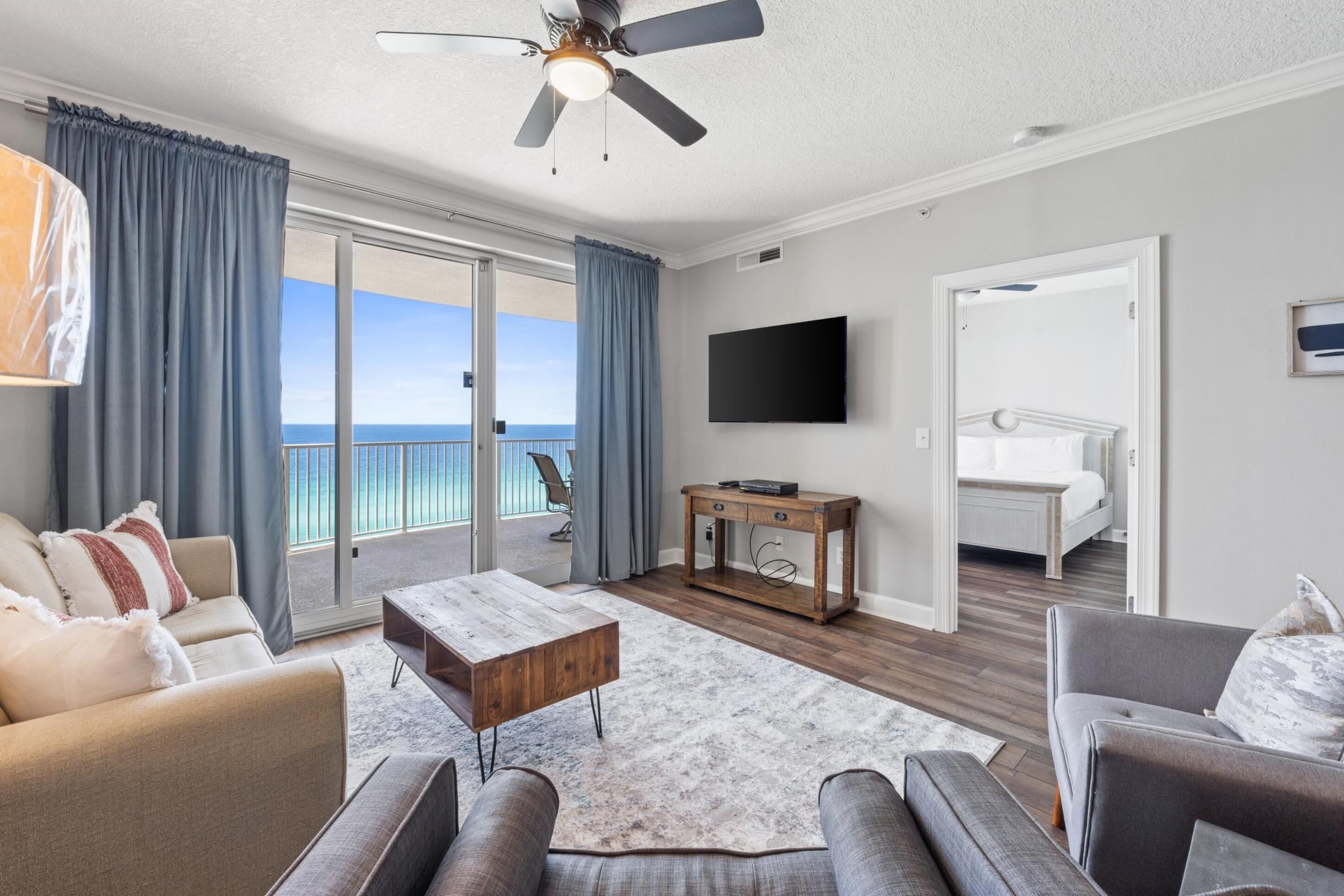 Condo, 2 Bedrooms, Ocean View (1209) | Living area | TV