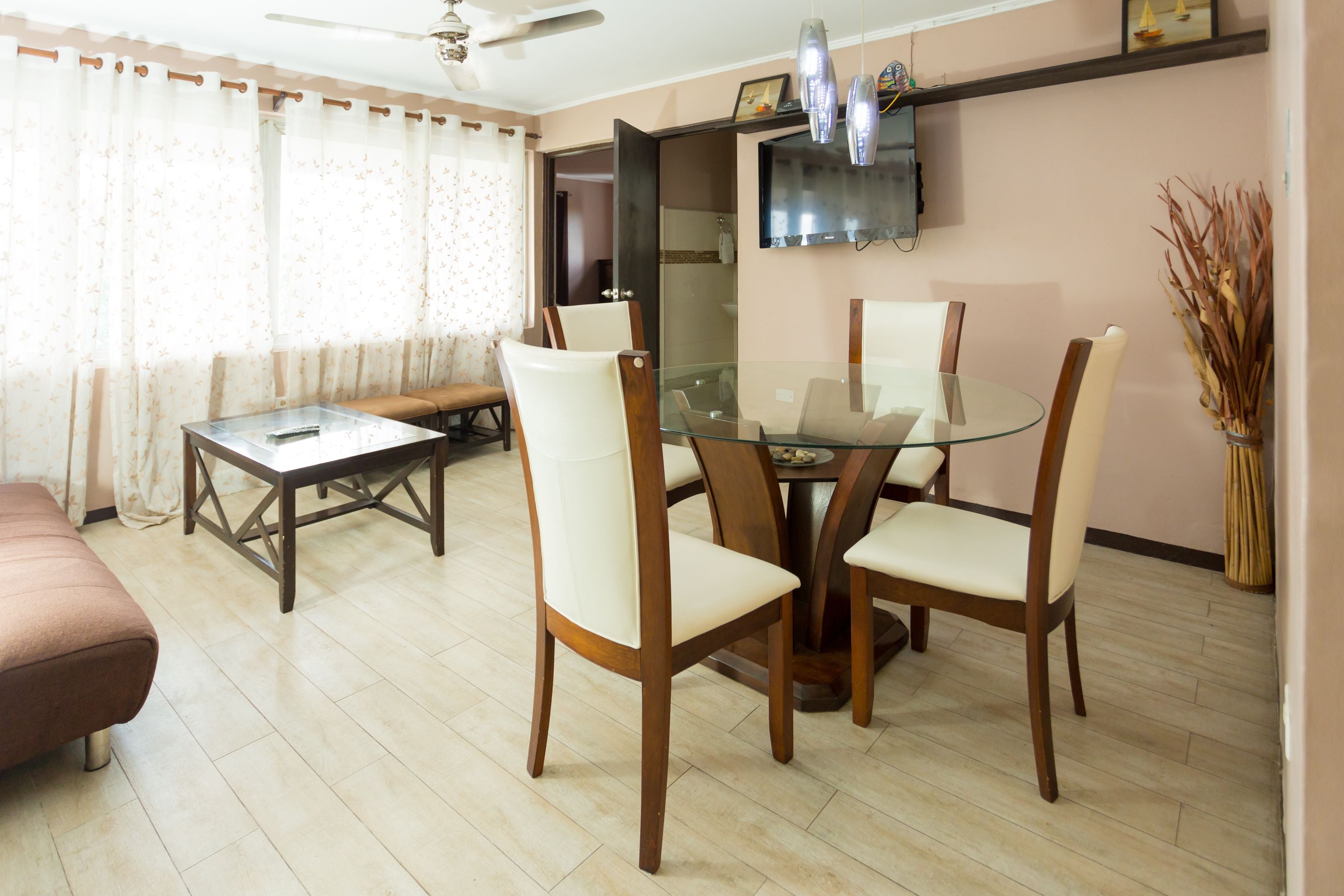 特級公寓, 2 間臥室, 城市景, 行政樓層 | 房內用餐