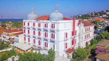 Façade de l’hébergement