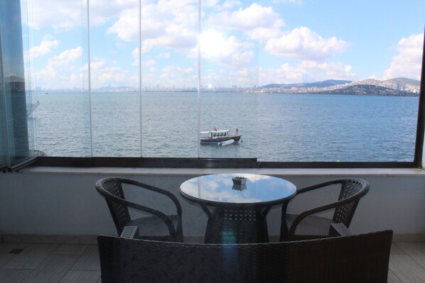 Vue depuis l’hébergement