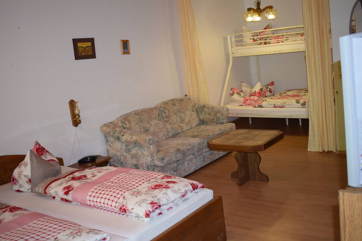 Family Quadruple Room, Multiple Beds, Balcony | Desk, cots/infant beds, rollaway beds, free WiFi