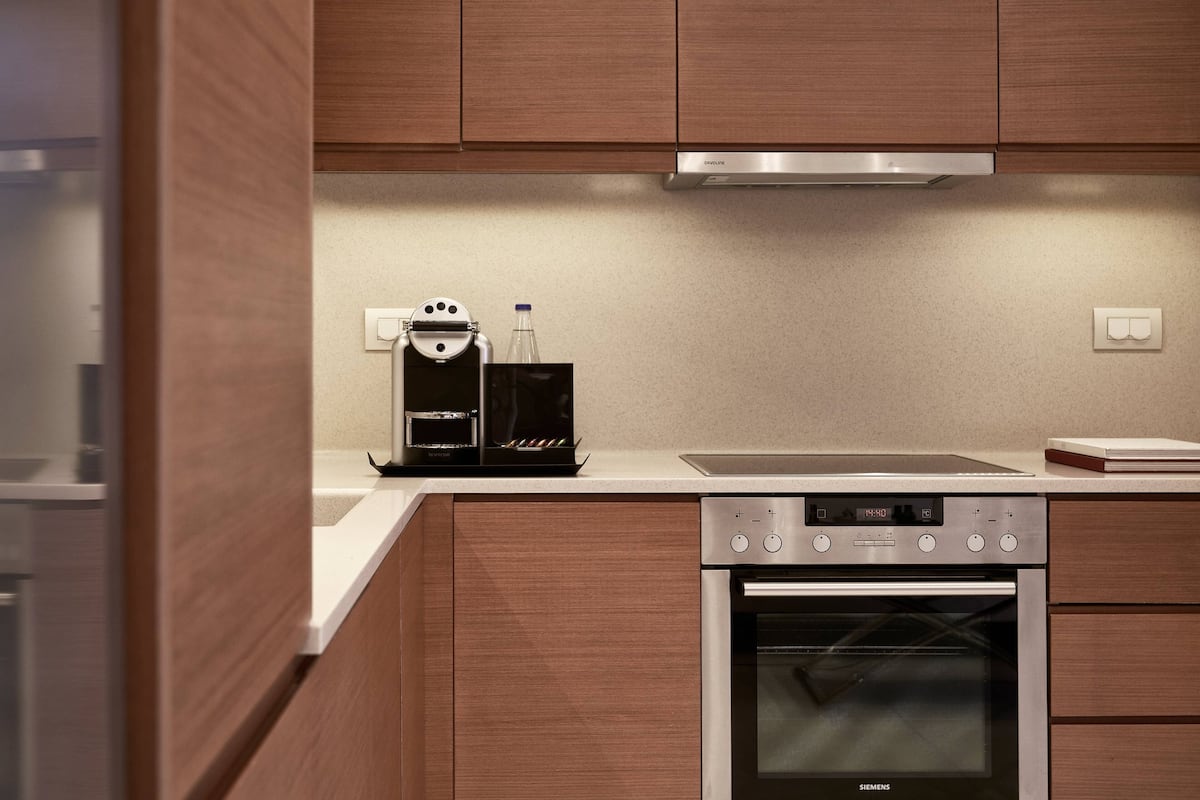 penthouse | private kitchen | fridge, espresso maker, coffee/tea maker, electric kettle