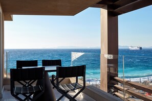 Premium Suite, 2 Bedrooms | Beach/ocean view - Bellevue On The Beach Suites (Rhodes)