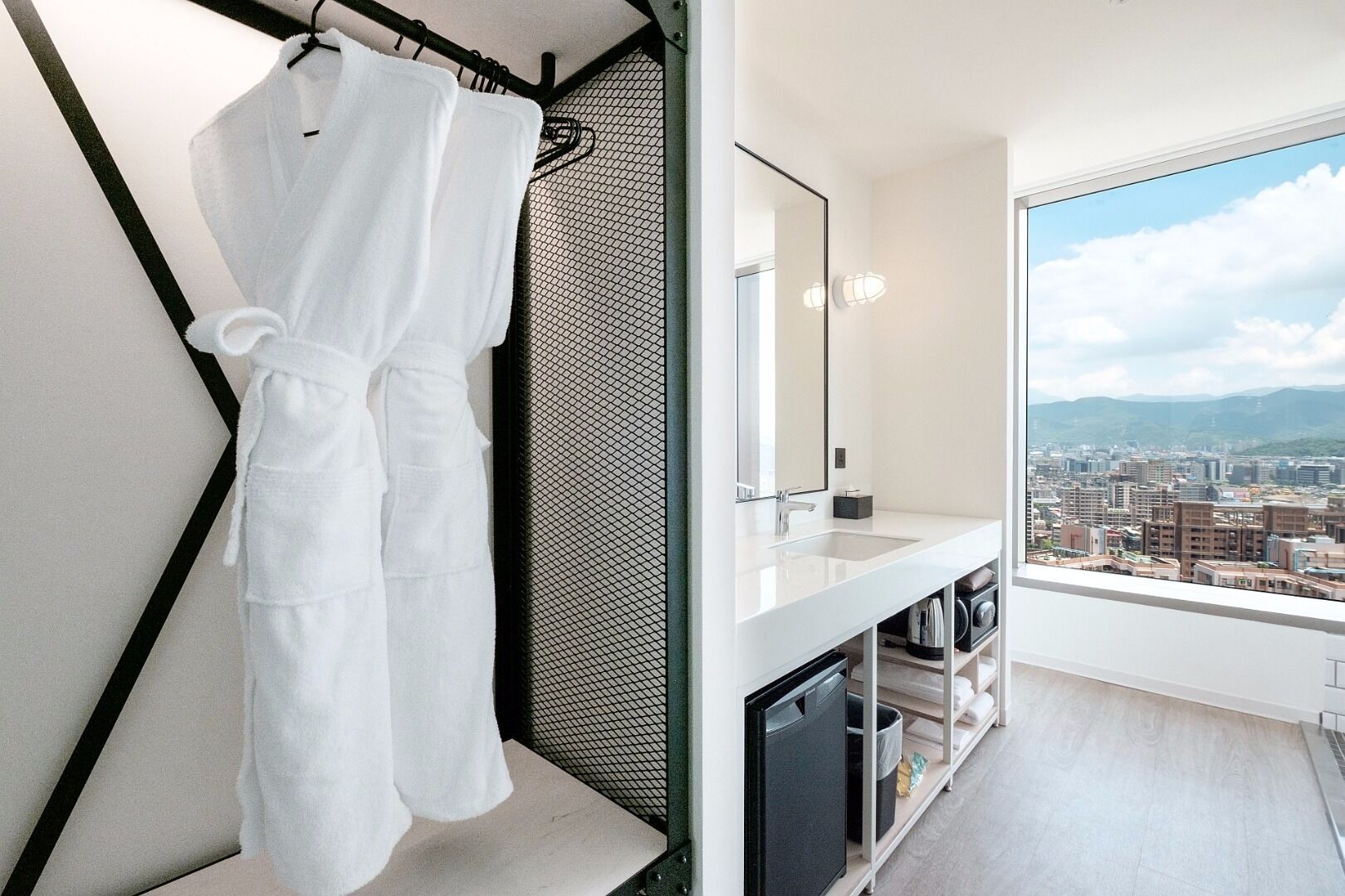 in-room safe, desk, blackout curtains, soundproofing