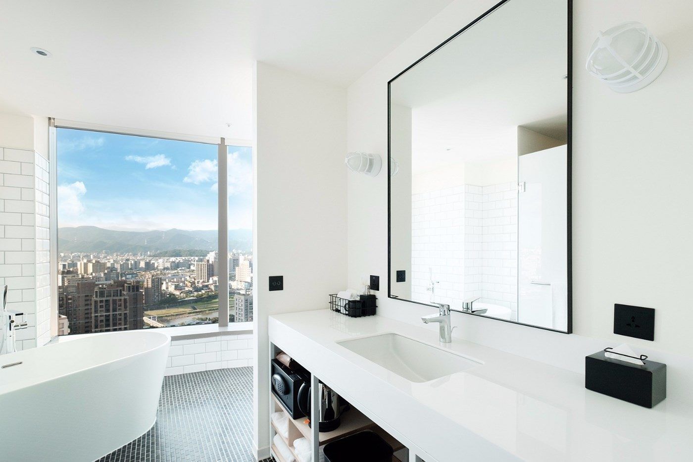 free toiletries, hair dryer, bathrobes, slippers