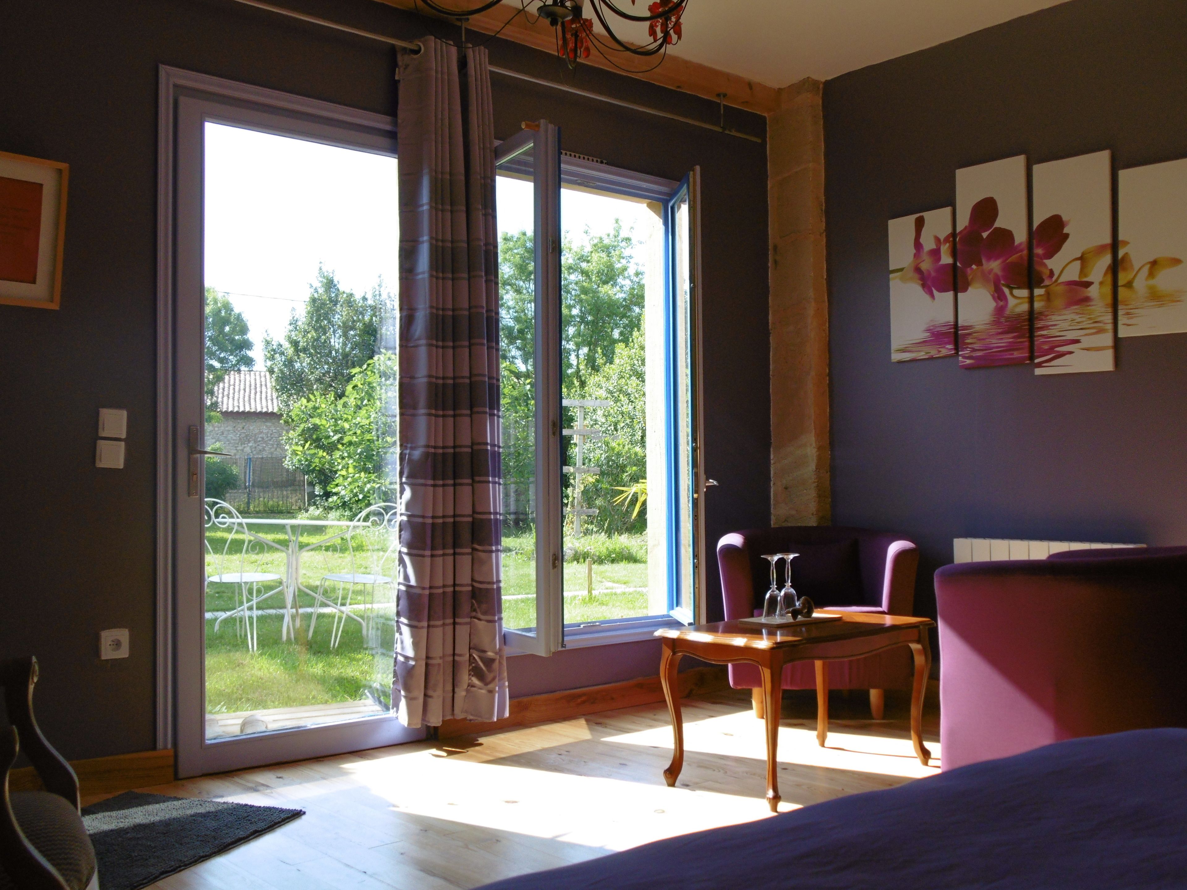 Chambre Double (Charlotte) | Vue de la chambre