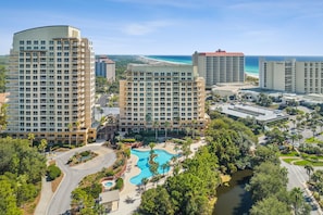 Aerial view - Luau Resort by Panhandle Getaways (Miramar Beach)