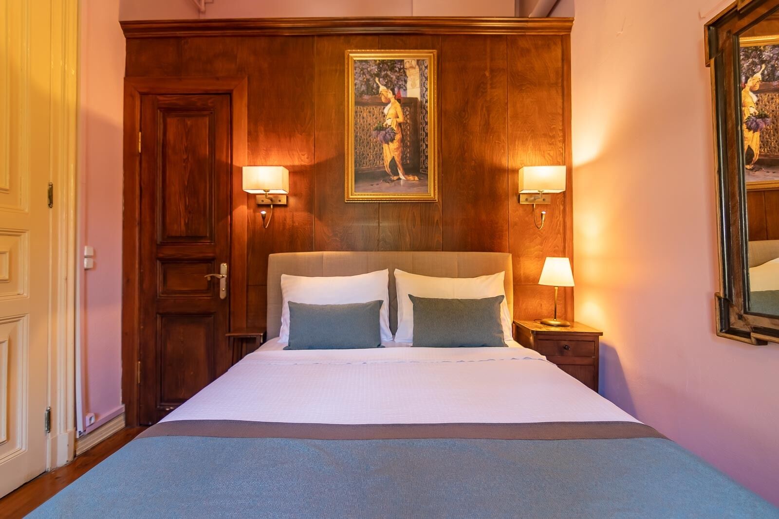 comfort double room, garden view | 1 bedroom, egyptian cotton sheets, premium bedding, minibar