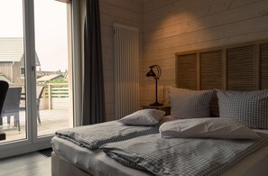 Apartment with Sauna - 11 | Premium bedding, in-room safe, soundproofing, iron/ironing board