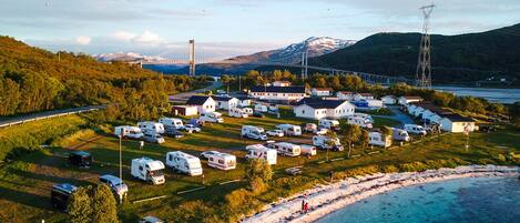 Vue sur le paysage depuis lâhĂ©bergement