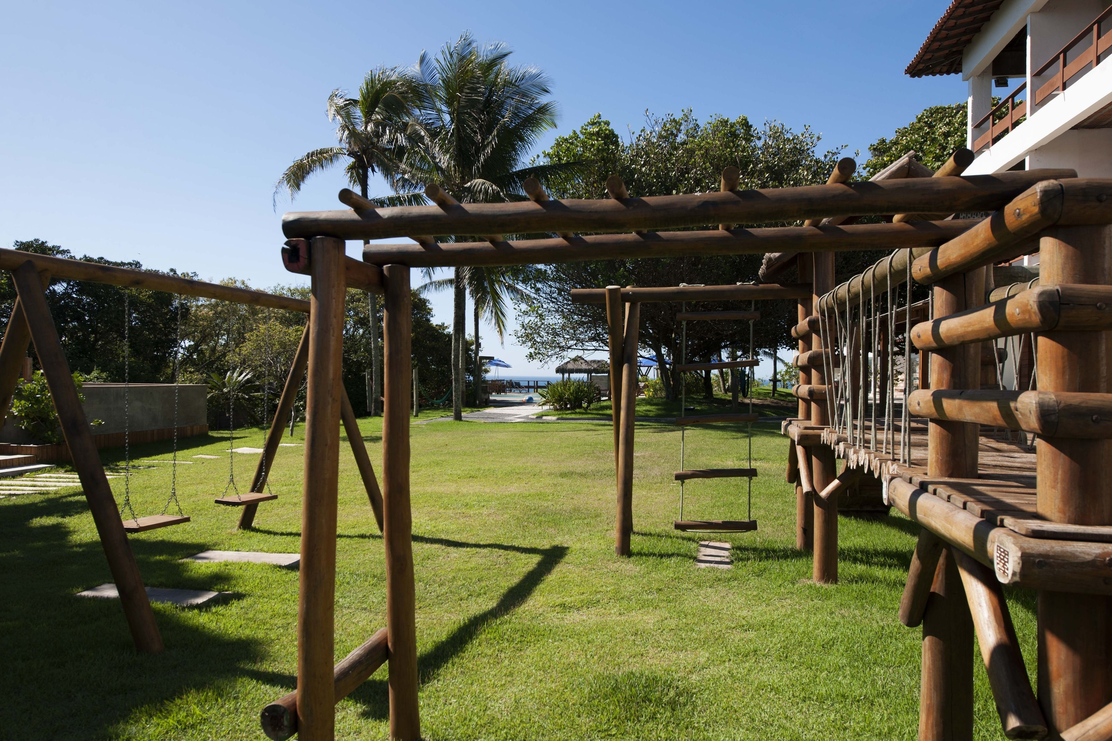 Área de juegos infantiles al aire libre