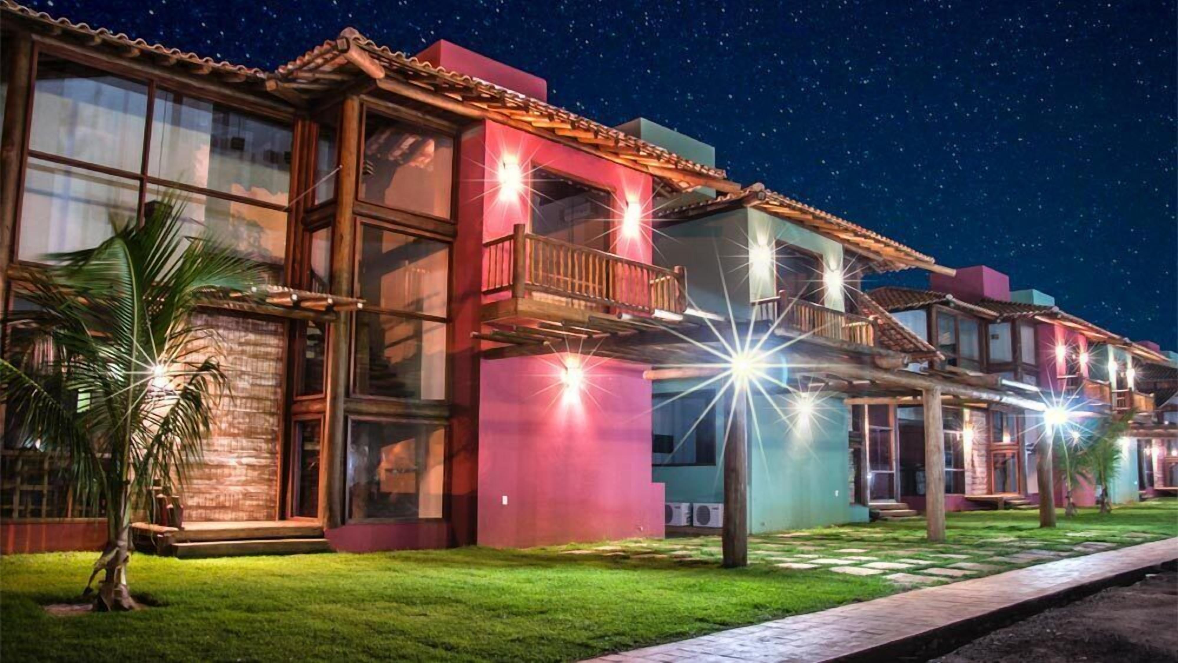 Front of property – evening/night