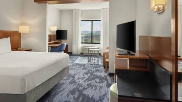 Suite, 1 King Bed with Sofa bed