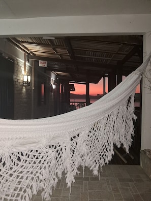Classic Apartment | Terrace/patio - Residencial Sunset (Bombinhas)