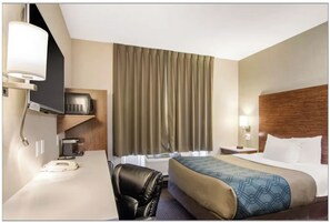 办公桌、隔音、免费 WiFi、床单