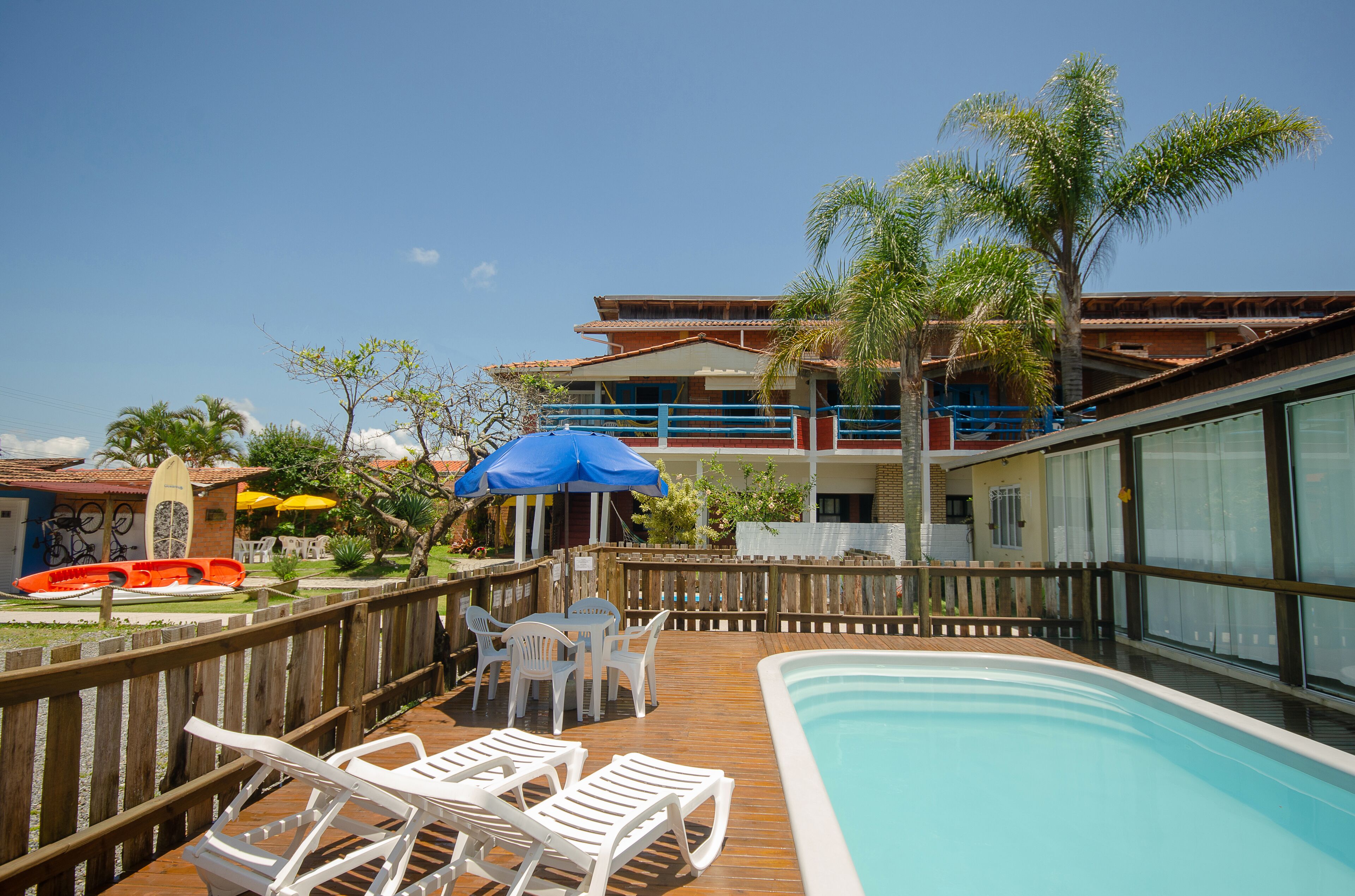 Indoor pool, 2 outdoor pools, pool umbrellas, sun loungers