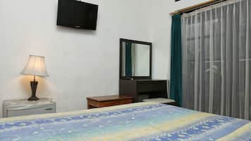 Kamar Double | Meja kerja dan Wi-Fi gratis