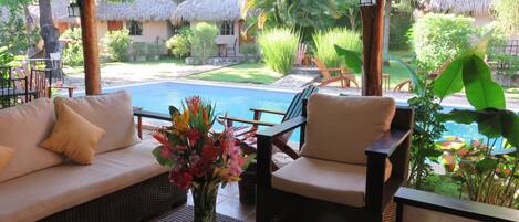 Sala de estar en el lobby