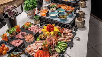 Gratis frukostbuffé varje dag