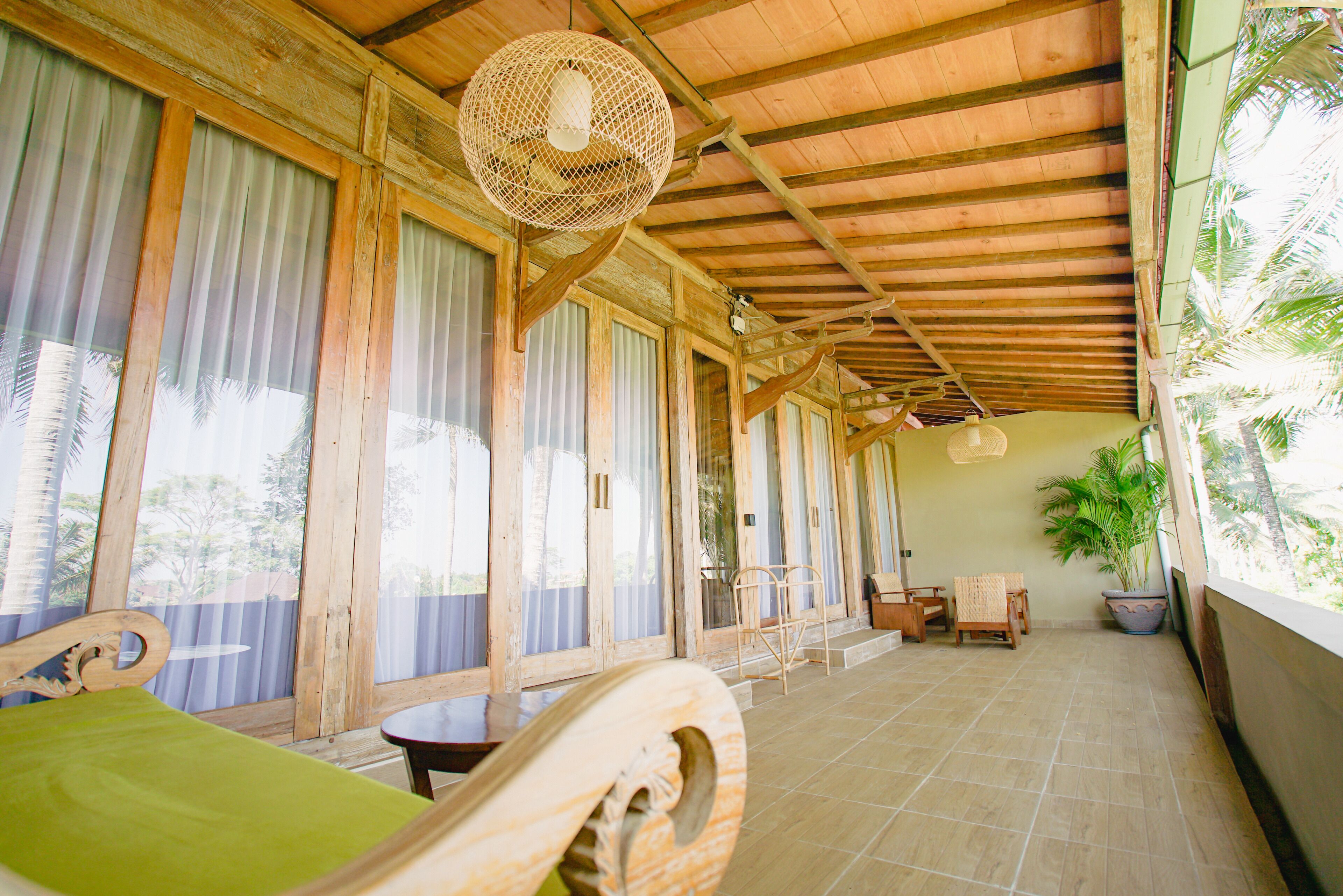 two bedroom pool villa | balcony view