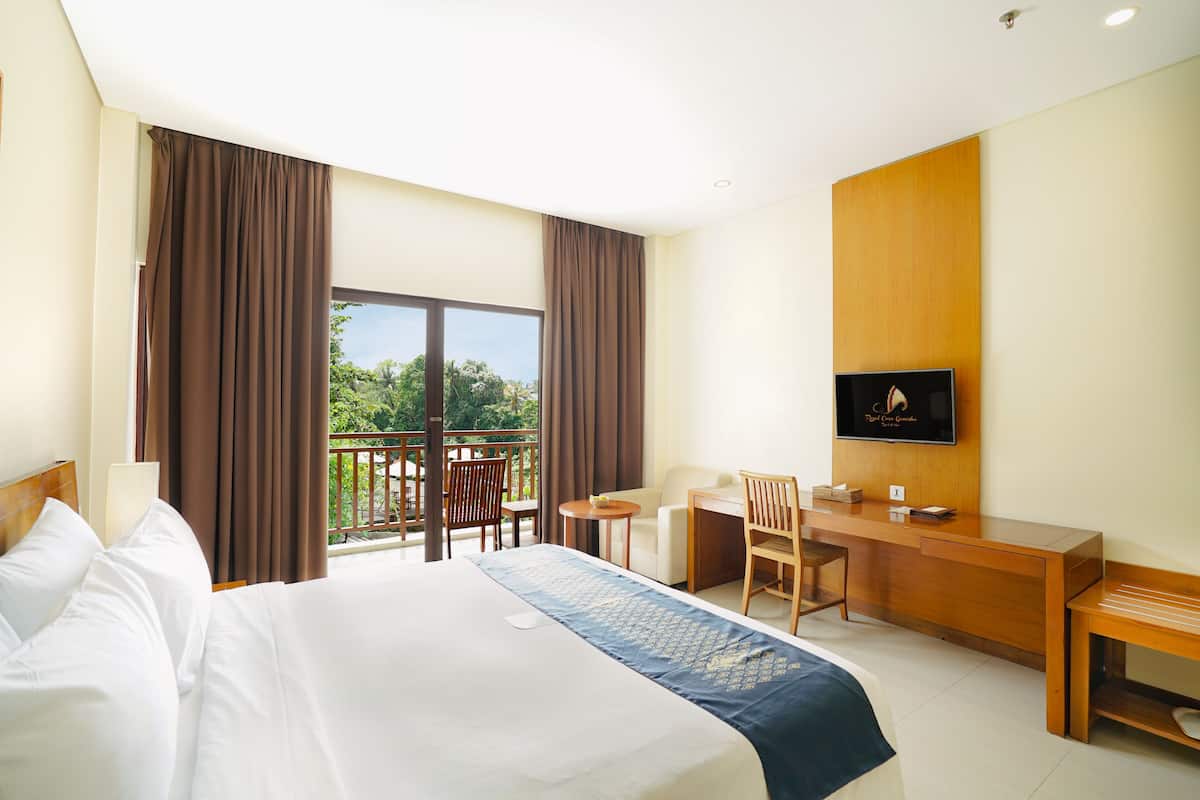 Deluxe Pool View | 1 camera, biancheria da letto di alta qualità, minibar
