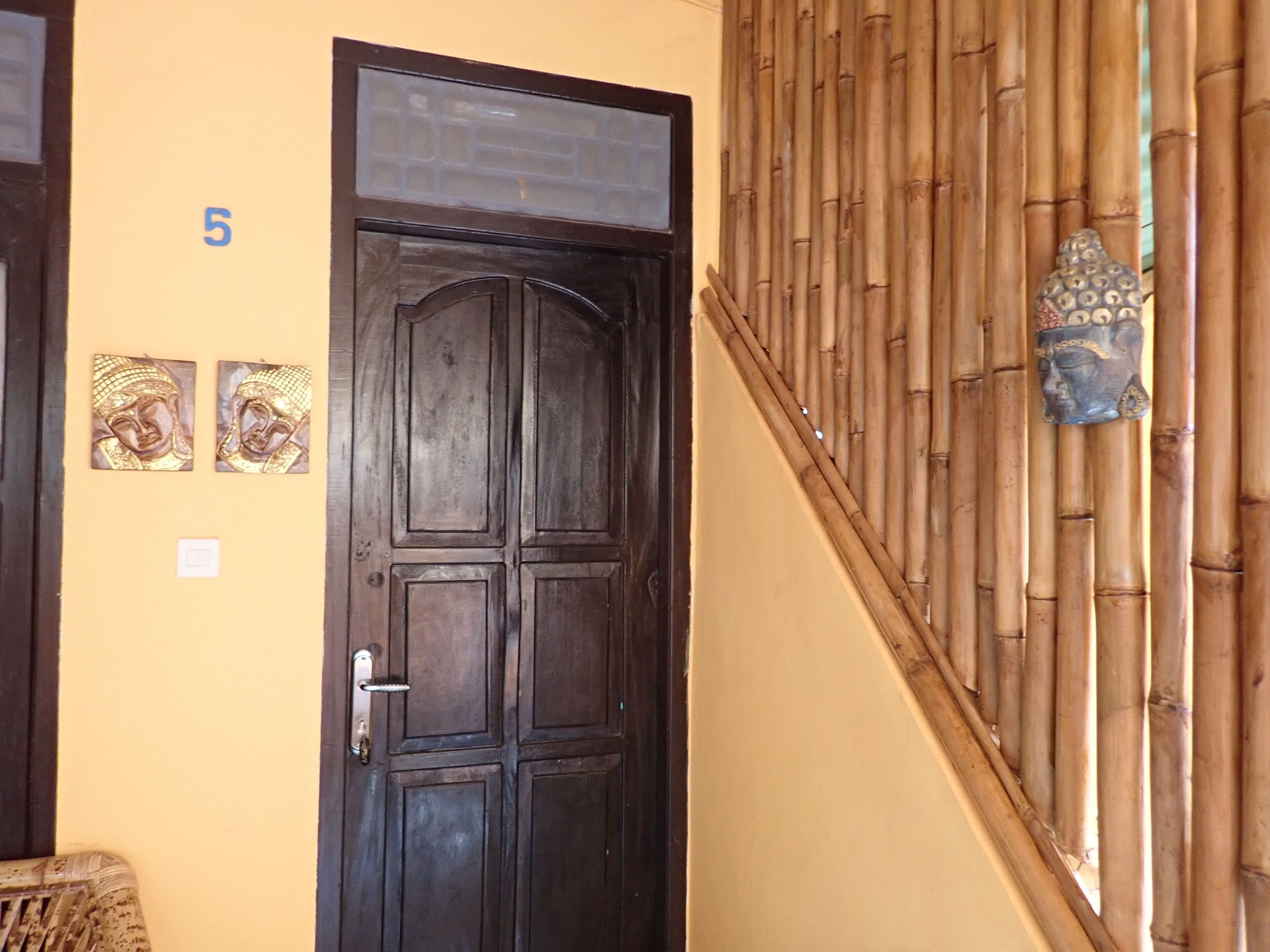 economy bamboo #6, double room (without hot water) | terrace/patio