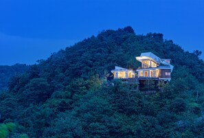 Front of property - evening/night