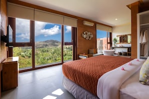 Villa de lujo, 1 habitación | Ropa de cama de alta calidad y caja de seguridad en la habitación