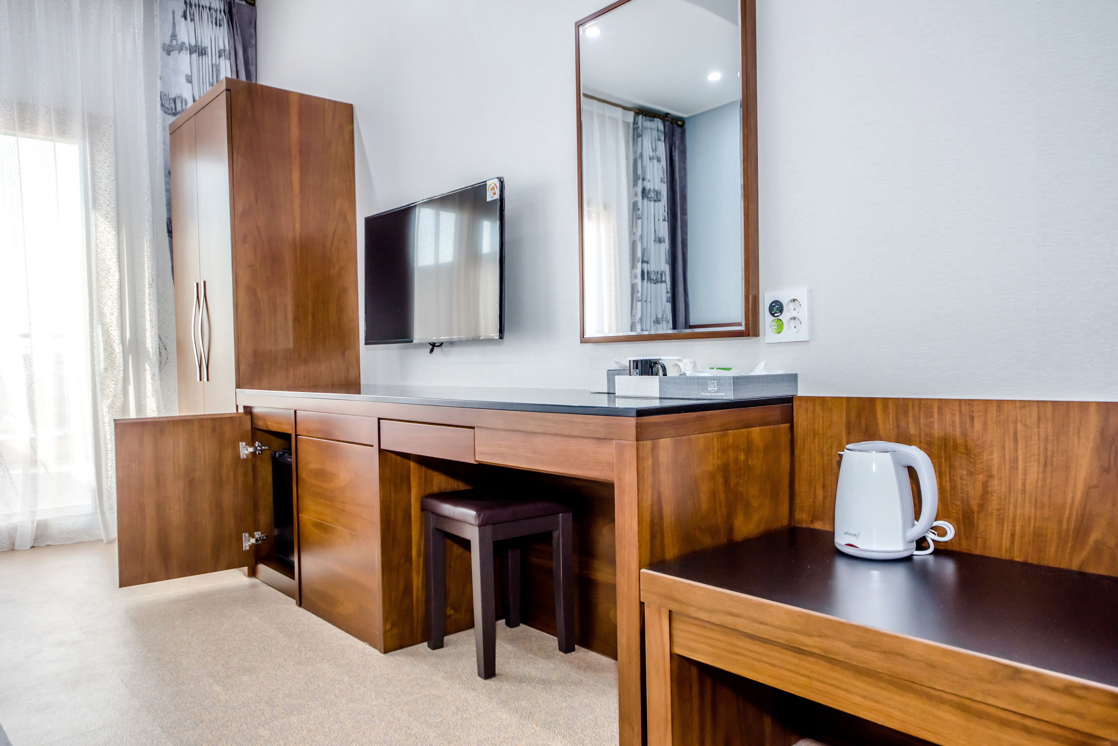 room, terrace (2 double beds and 1 bunk bed) | room amenity