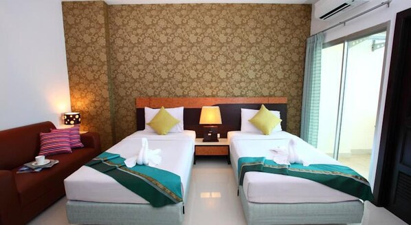 Desk, rollaway beds, free WiFi - G2 Hotel Group (Hat Yai)