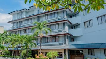 Voorkant van accommodatie