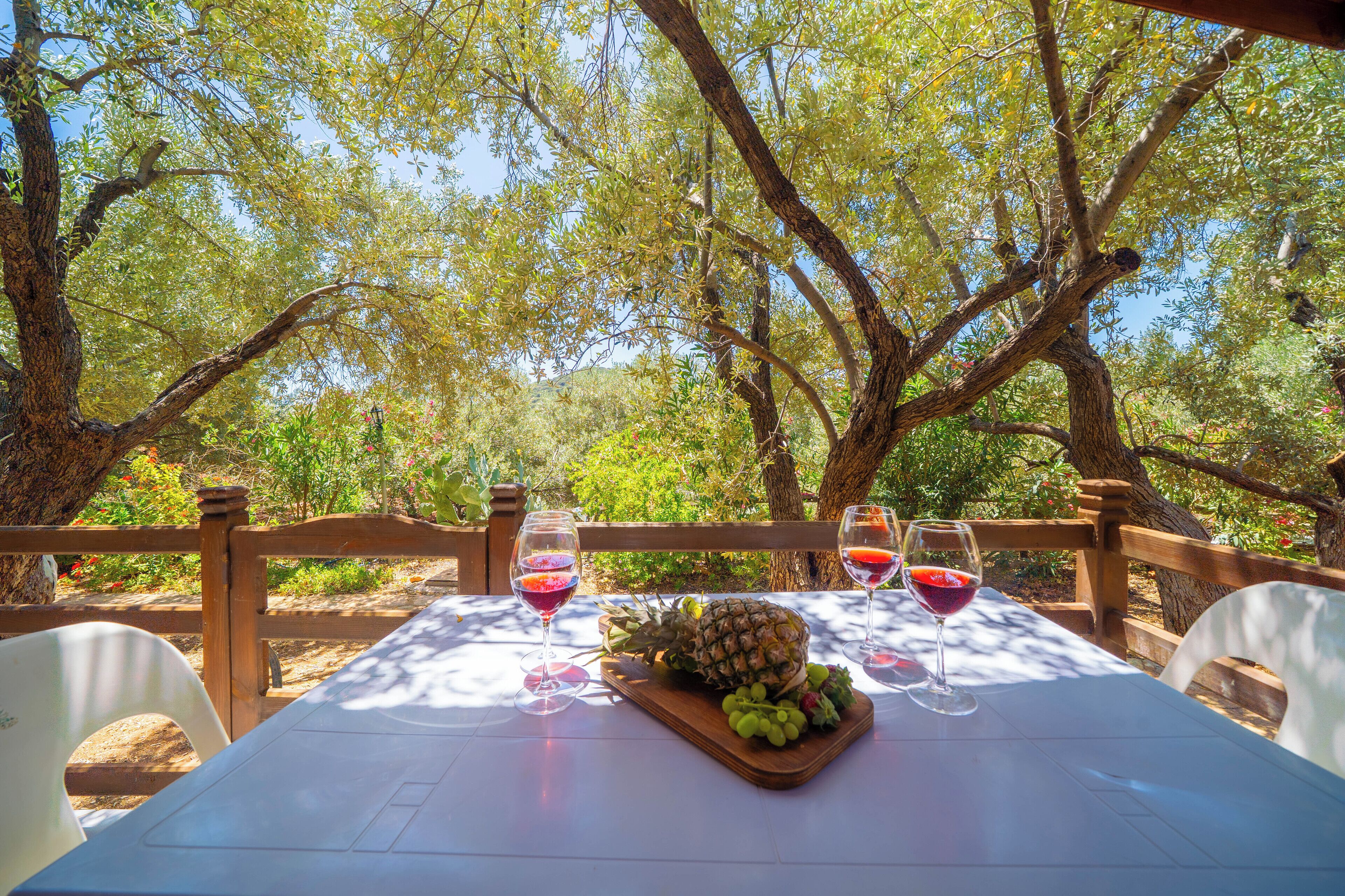 basic bungalow (quadruple) | living area | led tv