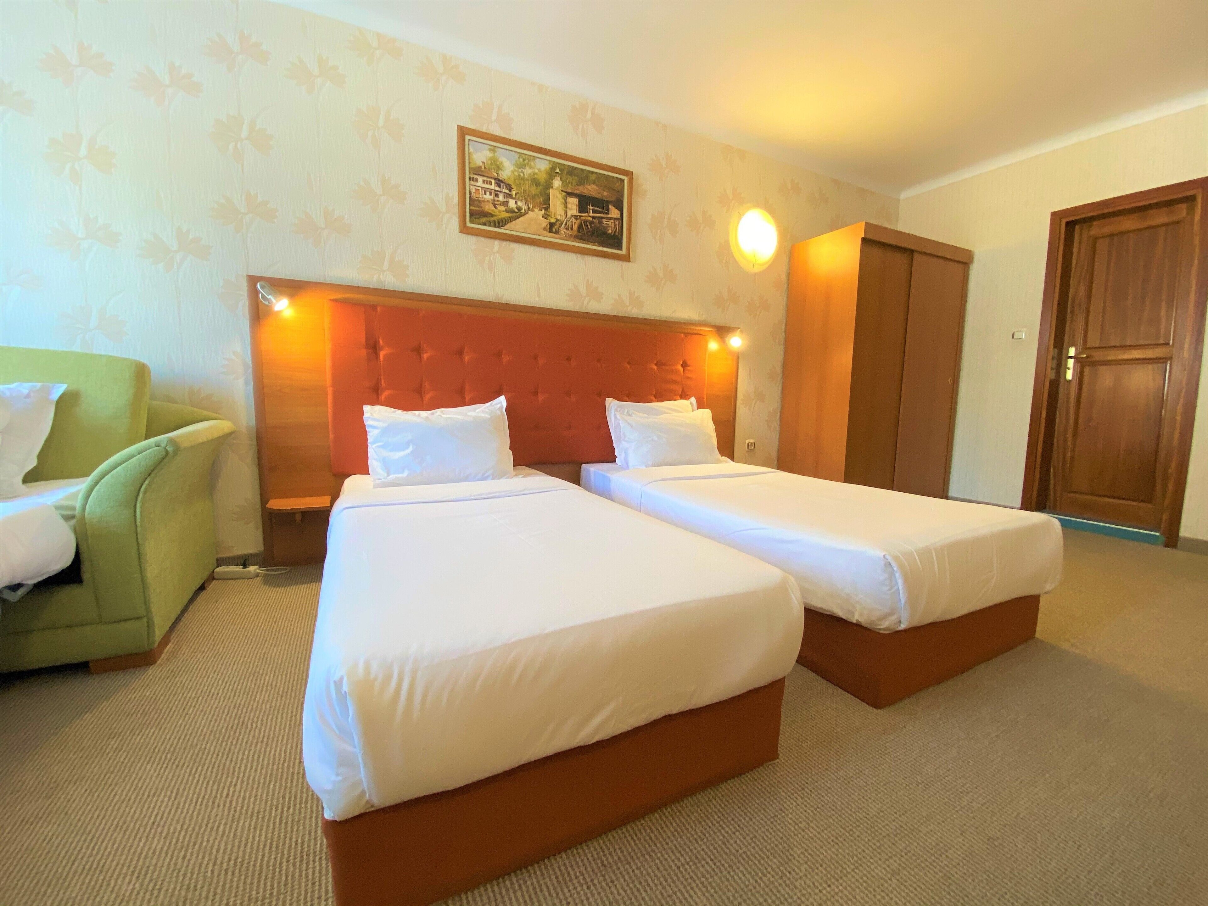 triple room (free fitness and sauna ) | minibar, desk, blackout curtains, soundproofing