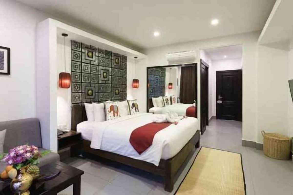 1 habitación, minibar, caja de seguridad en la habitación y escritorio 