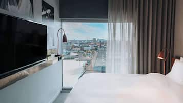 Camera, 1 letto king, vista città | Vista dalla camera