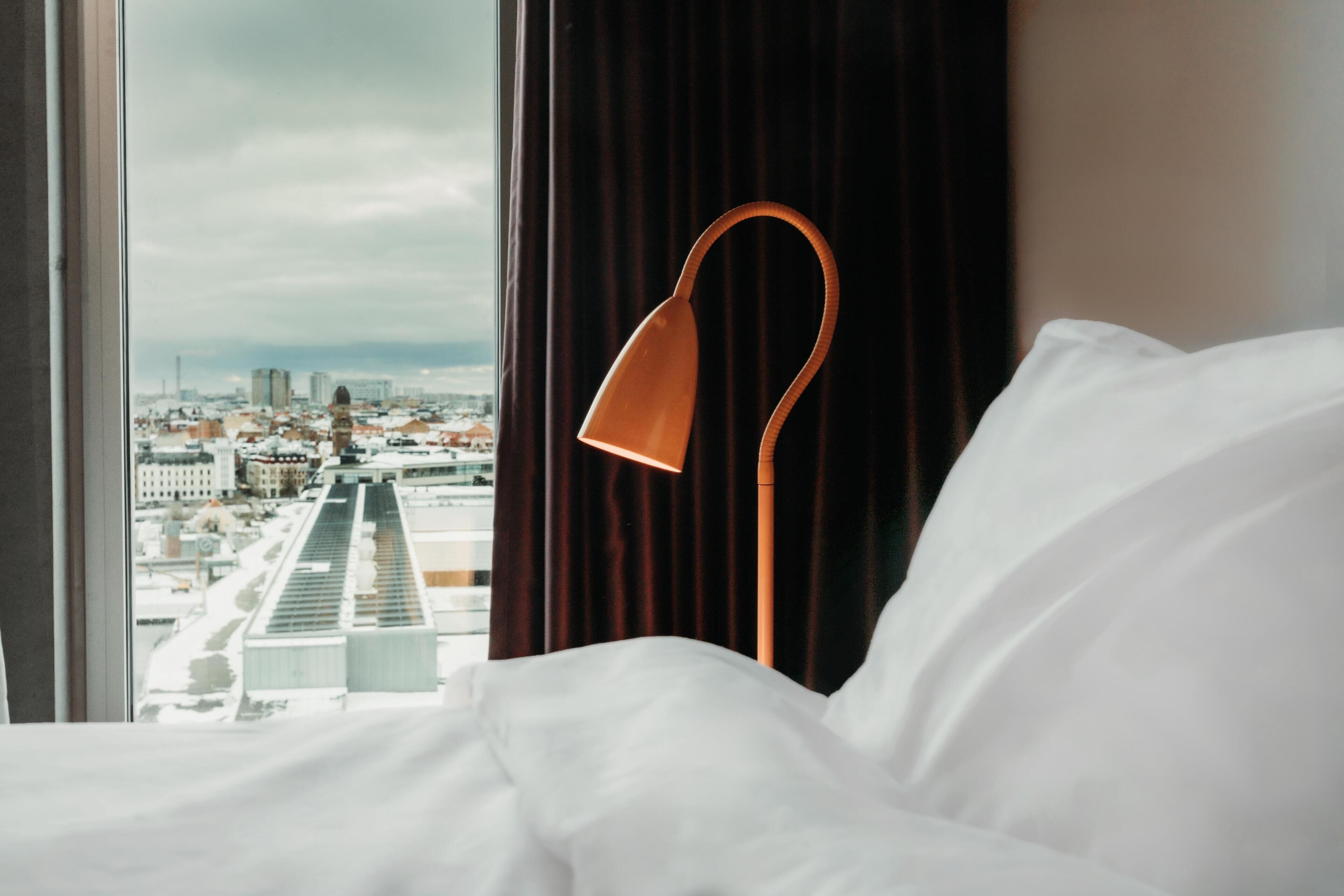 Room, 1 Queen Bed, City View | Premium bedding, in-room safe, blackout drapes, soundproofing